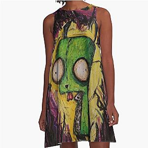 Invader Zim A-Line Dress