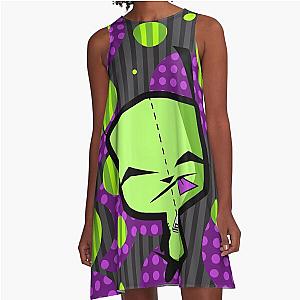 Happy Girl from Invader Zim fanart A-Line Dress