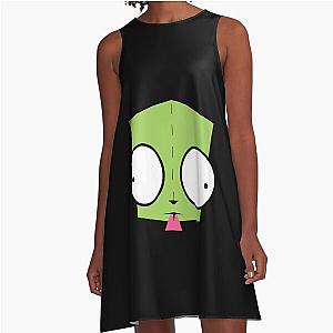 Invader Zim Graphic Classic A-Line Dress