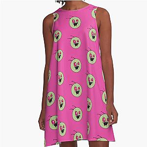 Invader Zim Alien A-Line Dress