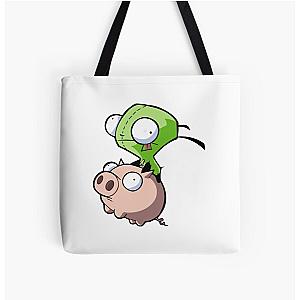 Invader Zim All Print Tote Bag