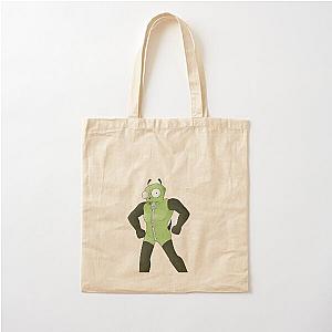Buff Girl from Invader Zim Cotton Tote Bag