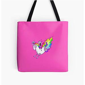 Invader Zim Unicorn Ride Tote Bag