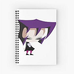 Invader Zim Gaz Spiral Notebook