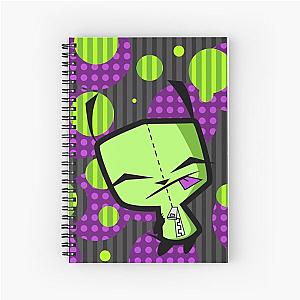 Happy Gir from Invader Zim fanart Spiral Notebook
