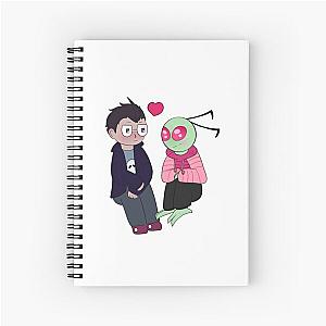 Invader Zim Spiral Notebook