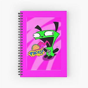 Invader Zim Gir Spiral Notebook