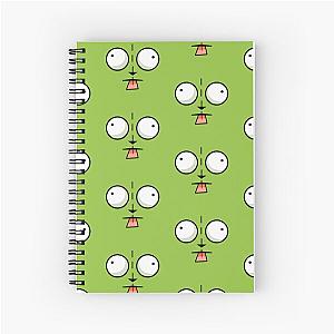 Gir Face Invader Zim Cartoon Notebook