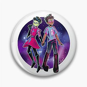 Invader Zim Galaxy Sticker Pin