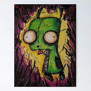 Invader Zim Oil Poster