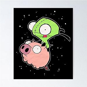 Invader Zim Art Poster