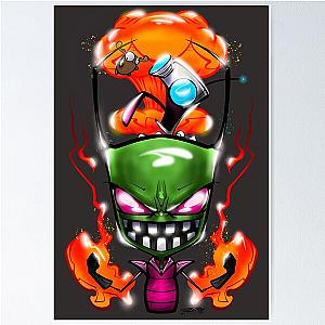 Invader Zim vs Tony the Tiger Poster