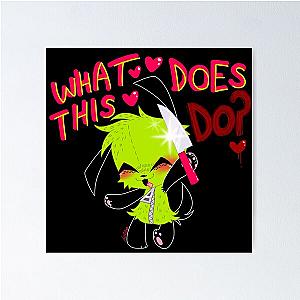 Gir Invader Zim Poster