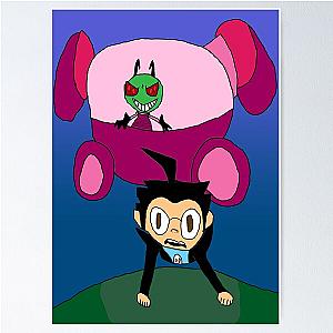Invader Zim and Dib Poster