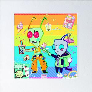 Invader Zim Scene Core Poster