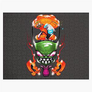 Invader Zim vs Tony the Giant Jigsaw Puzzle