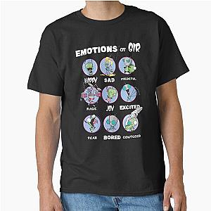 Invader Zim The Many Emotions of GIR Classic T-Shirt
