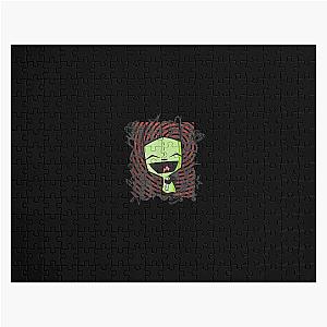 Invader Zim Happy Girl T-Shirt Jigsaw Puzzle