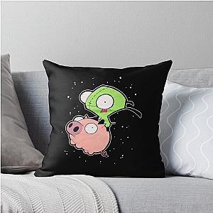 Invader Zim Art Throw Pillow