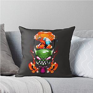 Invader Zim by Tony Trip Throw Pillow