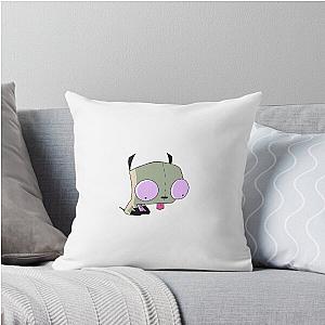 Gir Invader Zim Throw Pillow
