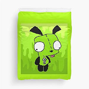 Pixel Girl Invader Zim Duvet Cover