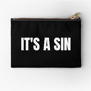It's a Sin Funny Zipper Pouch