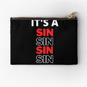 A Sin Zipper Pouch