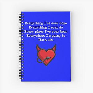 It's a Sin Spiral Notebook