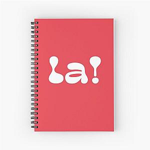 The La It's Sin TV Show Salutation Spiral Notebook
