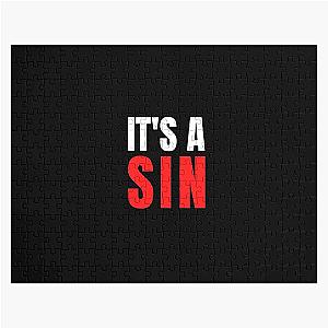 Its A Sin Funny Jigsaw Puzzle