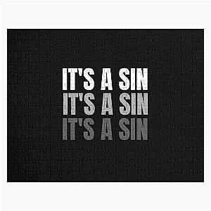 Its a Sin Funny Jigsaw Puzzle