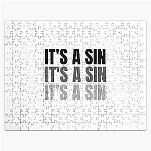 Its A Sin Funny Jigsaw Puzzle