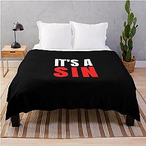 Its a Sin: Funny Throw Blanket