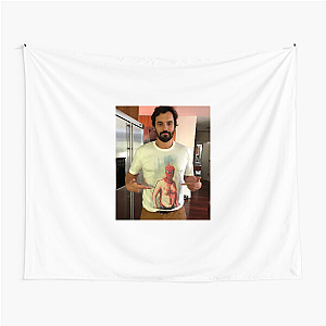 Jake Johnson Still Bringing The Laughs Design Jake Johnson Tapestries