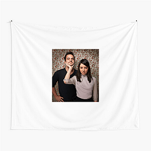 Jake Johnson Iconic Roles and Deadpan Humor Motif Jake Johnson Tapestries
