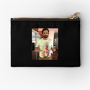 Jake Johnson Still Bringing The Laughs Design Jake Johnson Zipper Pouches