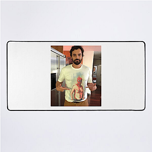 Jake Johnson Still Bringing The Laughs Design Jake Johnson Mouse Pads