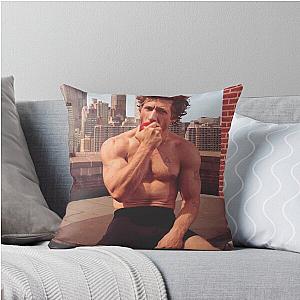 Jeremy White Throw Pillow