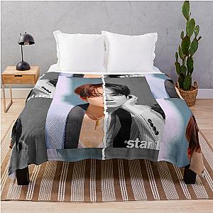 NCT Jungwoo Divided Photo Throw Blanket