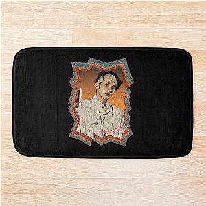 Kim Jungwoo NCT Korean Retro Color Oil Paint Design Bath Mat