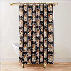 Kim Jungwoo NCT Korean Kpop Retro Color Oil Paint Design Shower Curtain