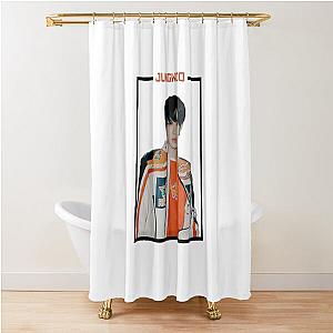 Jungwoo Punch Shower Curtain