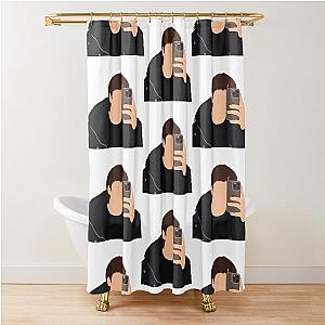 Jungwoo Mirror Shower Curtain