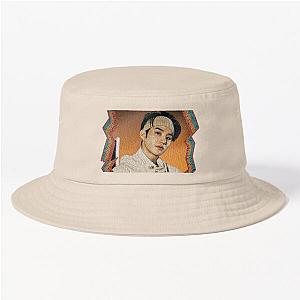 Kim Jungwoo NCT Korean Kpop Retro Color Oil Paint Design Bucket Hat
