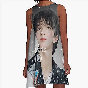NCT Jungwoo Fact Check A-Line Dress