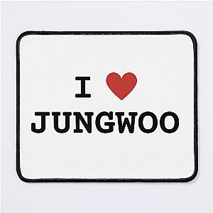 I Heart Jungwoo NCT Mouse Pad