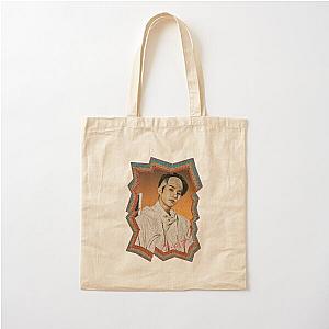 Kim Jungwoo NCT Korean Kpop Retro Color Oil Paint Design Cotton Tote Bag