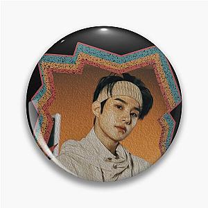 Kim Jungwoo NCT Korean Kpop Retro Color Oil Paint Design Pin