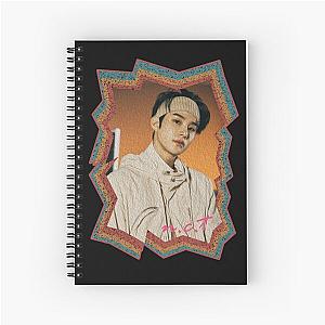 Kim Jungwoo NCT Korean Kpop Retro Color Oil Paint Spiral Notebook